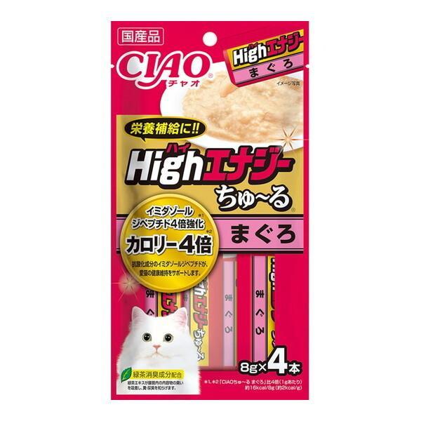 CIAO Highエナジーちゅ〜る まぐろ ８ｇ×４本