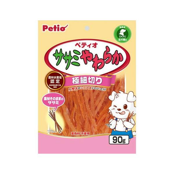 他サイト： ペティオ ササミやわらか 極細切り ９０ｇの商品画像