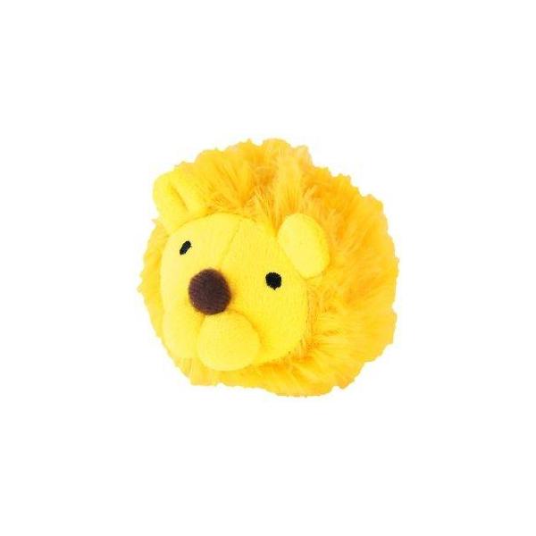 ペッツルート　まんまるズーズー ライオン噛むと、ピュピュー音♪投げたりコロコロ転がしたりすると、小型犬はま〜るい動物を追っかけて遊びます。---対象---小型犬---原産国---中国---材質---表地・中綿：ポリエステル笛：ポリエチレン-...