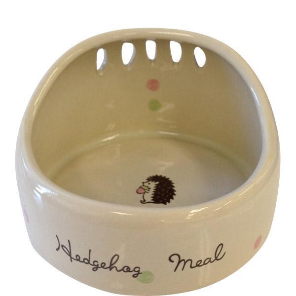 マルカン　CASA ハリネズミのふやかし食器フードをふやかすのに便利な水切り付きの食器です。余分な水を捨てられるスリット構造。---対象---ハリネズミ---原産国---中国---材質---陶土---サイズ---約幅８０ｘ奥行き８０ｘ高さ５...