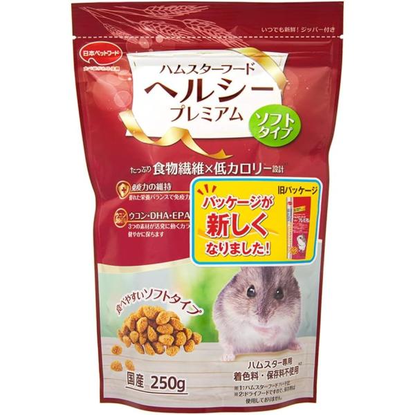 他サイト： ハムスターフード ヘルシープレミアム ソフトタイプ ２５０ｇの商品画像