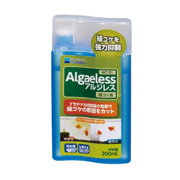 水作　アルジレス 緑ゴケ用 ２００ｍｌ緑ゴケ用のコケ抑制剤です。緑ゴケ（緑藻）の原因となる水の汚れを早期に分解します。水棲生物や水草にも安心な素材を使用しています。新しく水槽をセットしたとき、飼育水の交換、ろ材を洗浄したときにおすすめです。...