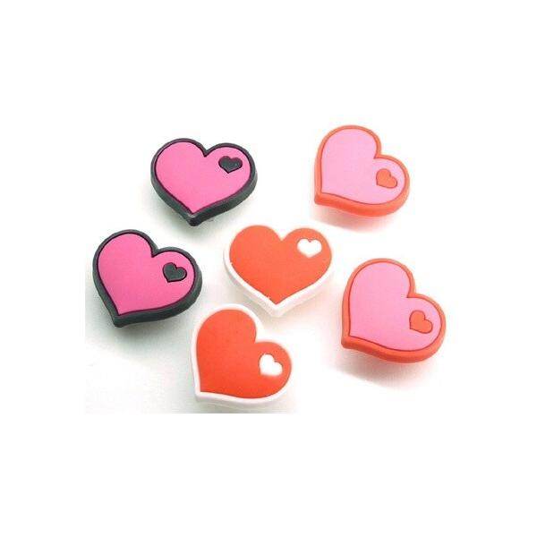 ---普通郵便での発送は追跡がありません。ご注意ください。---スポークアクセサリー ハート※パッケージよごれあり自転車をオシャレにドレスアップ！3色各2個、計6個で1セットです。---対象---#13（ф2.3）・#14（ф2）スポーク対...