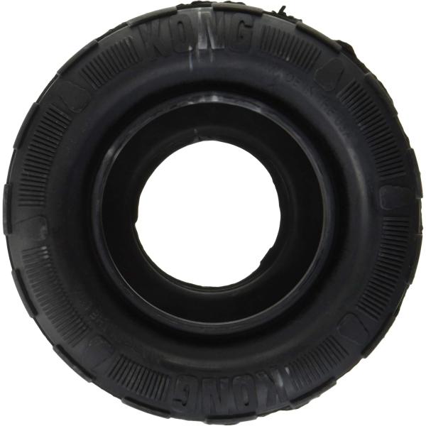 コングジャパン　スペクトラムブランズジャパン　コング タイヤ Ｌ※キズ・よごれ・パッケージ色褪せあり※ゴムの性質上、表面に白い粉が付着する場合がございます。　ペットがなめても無害ですが、初めてご使用になる前に、　洗ってからご使用いただきます...