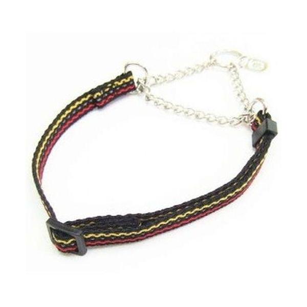 岡野製作所　フラッシュラインチョーク #10 ブラック※タグよごれあり人気のフラッシュラインシリーズにチョークタイプができました。ハーフチョークチェーン首輪。---対象---猫・超小型犬---材質---アクリル、ステンレス---サイズ---...