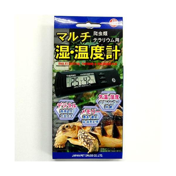 ニチドウ 　マルチ湿・温度計メモリー機能内蔵で過去の最高・最低の湿度と気温を記憶可能。視認性に優れた大型デジタル表記を採用。センサー部が本体と独立、コード長1.5mの範囲で自由に設置可能です。爬虫類・両生類・テラリウム用の湿度と温度管理にも...
