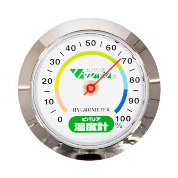 ビバリア　湿度計ＳＶケージ内に簡単取り付けで設置できる湿度計です。小型ケージの温度管理に最適です。精度は±１０％です。---対象---爬虫類・小鳥・小動物・昆虫・ヤドカリなど---原産国---中国---材質---亜鉛合金、ＰＭＭＡ（アクリル...