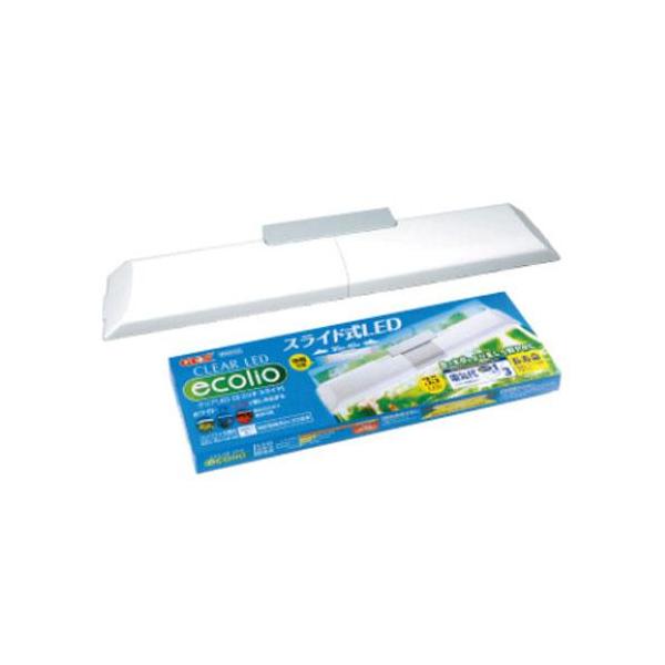 GEX 　クリアLED　エコリオ　スライド※箱凹み・よごれ大・色あせ大・シール跡あり幅30〜40cm水槽まで幅広く対応出来るスライド式のホワイト・ブルー・レッド3色独立スイッチのLEDライトです。---原産国---台湾・リニューアルに伴い、...