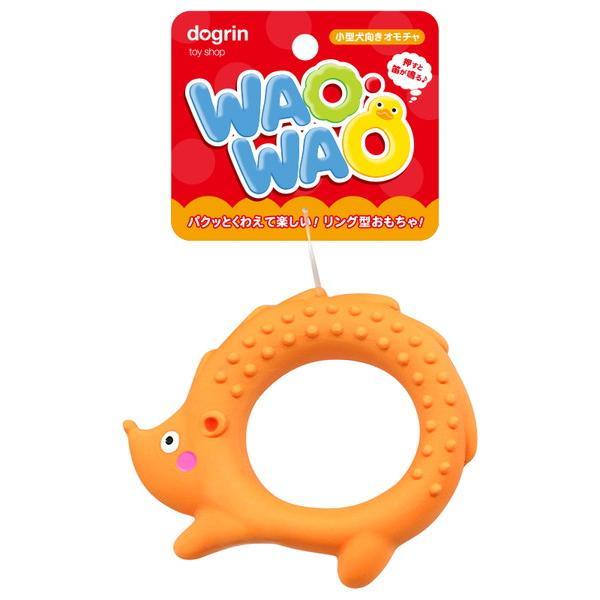 スーパーキャット　ｄｏｇｒｉｎ　ワオ・ワオ　はりねずみ※よごれあり柔らかい噛み心地のラテックス製のおもちゃです。パクっとくわえて楽しいリング型おもちゃです。押すと笛が鳴ります。---原産国---中国---原材料---ラテックス---サイズ(...
