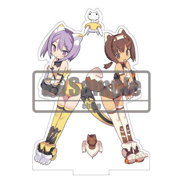 武装神姫 BLADEイラスト パーティオ・テール＆ポモック アクリル 