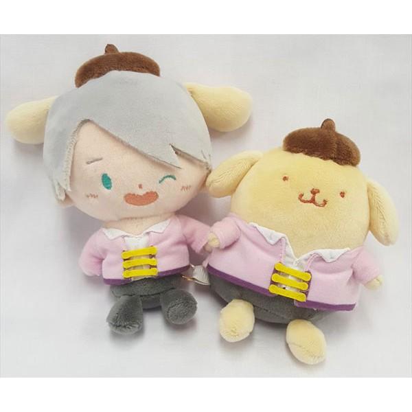 ユーリ!!! on ICE×サンリオ　マリン　むにゅぐるみS　勇利　ヴィクトル ユーリ!!! on ICE ×サンリオ むにゅぐるみ BC・ヴィクトルプリン