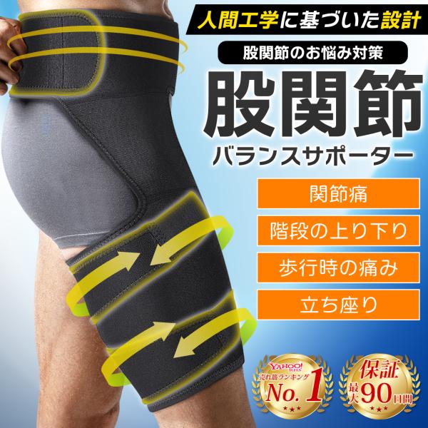 股関節サポーター 股関節 痛み サポート 腰 太もも 固定 保護 スポーツ用 フリーサイズ 左右兼用 男女兼用 012 Aniriva Shop 通販 Yahoo ショッピング