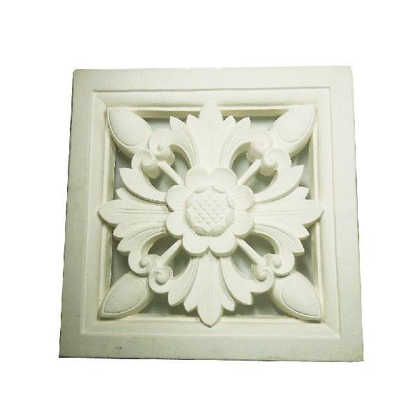 Stone Carving ̋Z Xg[ J[rO col.Natural TCYF390mm×390mm×50mmo