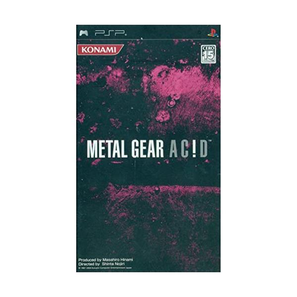 PSPソフト METAL GEAR ACID