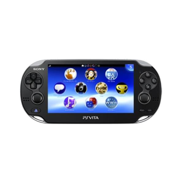 PlayStation Vita (プレイステーション ヴィータ) Wi‐Fiモデル クリスタル・ブラック (PCH-1000 ZA01) 【メーカー生産終了】