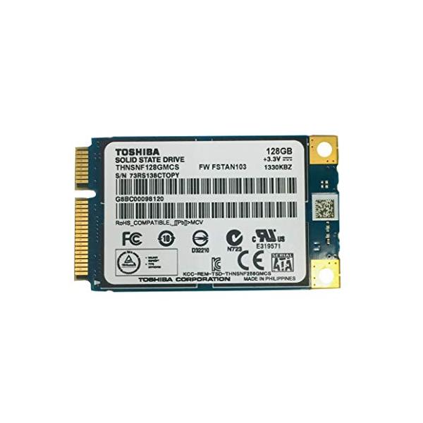 東芝 Toshiba HG6 THNSNF128GMCS 128GB mSATA SATA? 6Gb/s MLC SSD