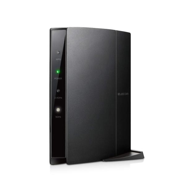 エレコム WiFi 無線LAN ルーター 親機 11ac/n/a/g/b 867+300Mbps 有線Giga 接続推奨15台 デュアルコアCPU ビームフォーミングZ WRC-1167GHBK2-S