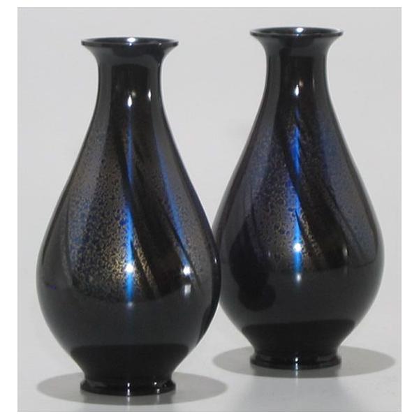 花瓶 花立 仏壇用 仏間用 合金 青銅 細達磨 青天目 8号 一対 Buyee Buyee 日本の通販商品 オークションの代理入札 代理購入