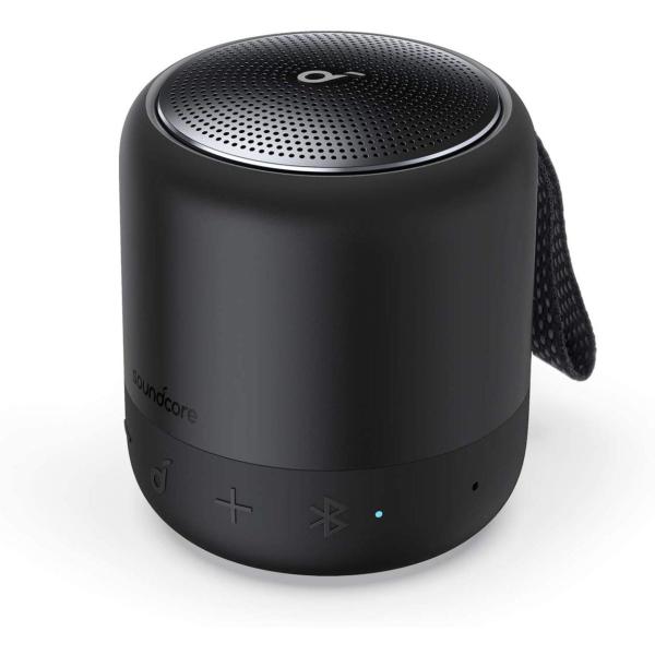 Anker Soundcore Mini 3 Bluetooth スピーカー コンパクト イコライザー設定 BassUpテクノロジー PartyCast機能 IPX7防水 15時間連続再生 USB-Cポート採用