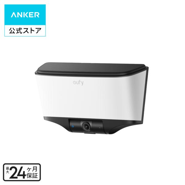 Eufy Wall Light Cam S4 (���C�g�t�����O�h�ƃJ�����j�y�\�[���[�Z�L�����e�B�J���� ���C�����X�Ή� 4K�掿 �A�����d�\ �����_�� AI���쌟�m/�p�x�����z ���i�摜
