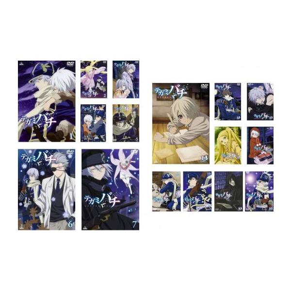 テガミバチ 全16枚 + REVERSE レンタル落ち 全巻セット 中古 DVD ケース無
