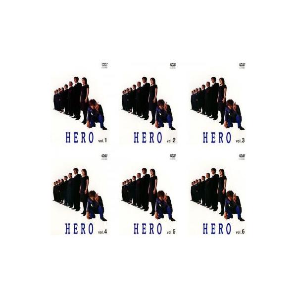 HERO 全6枚 001〜011 最終話 レンタル落ち 全巻セット 中古 DVD ケース無