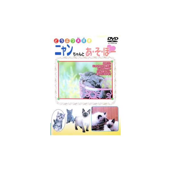 【中古】《ケースなし》ニャンちゃんとあそぼー【訳あり】b47956【レンタル専用DVD】
