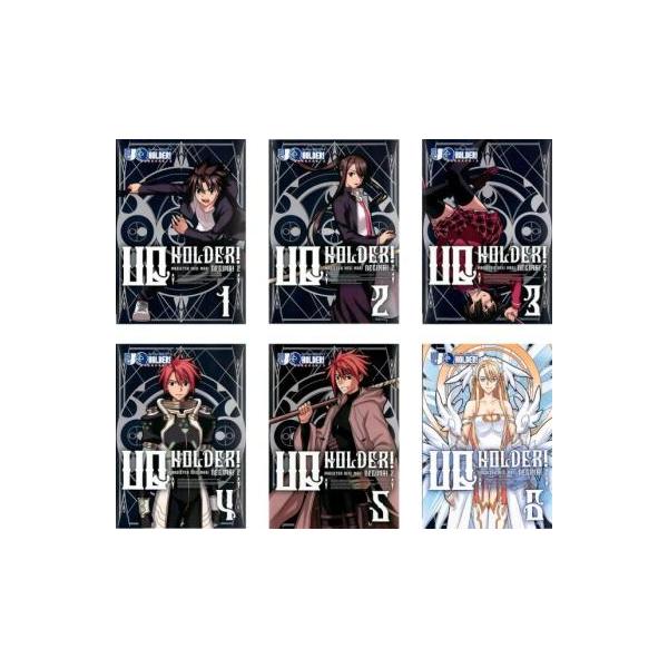 【訳あり】UQ HOLDER!魔法先生ネギま!2 全6枚 第1話〜第12話 最終 ※センターホール割れ レンタル落ち 全巻セット 中古 DVD ケース無