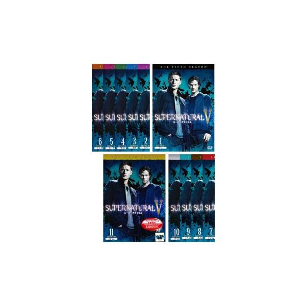 SUPERNATURAL スーパーナチュラル フィフス シーズン5 全11枚 第1話〜第22話 最終 レンタル落ち 全巻セット 中古 DVD ケース無