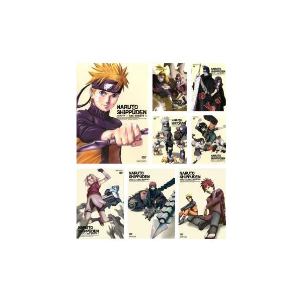 NARUTO ナルト 疾風伝 風影奪還の章 全8枚 第221話〜第252話 レンタル