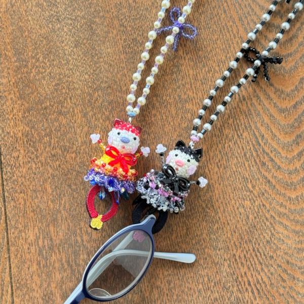 【新品】アルベロベロ メガネチェーンブタさんビーズ 新品】アルベロベロ メガネチェーンブタさんビーズ - メルカリ