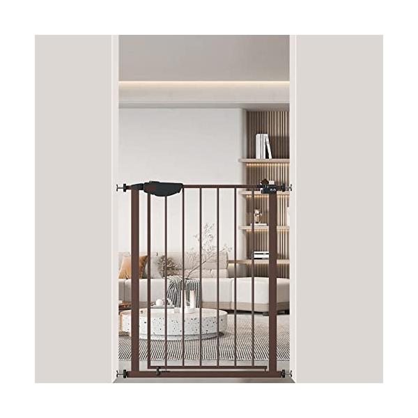 TSAYAWA ベビーゲート 突っ張り式 高さ78cm ペットゲート オート