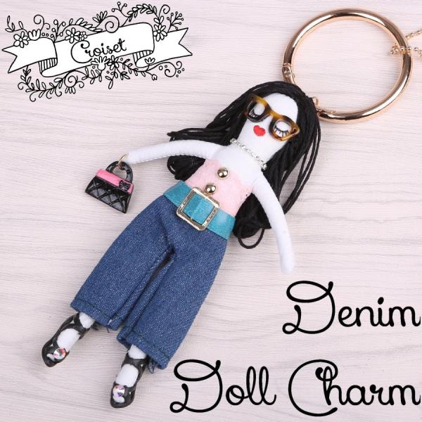 バッグチャーム キーホルダー 人形 ドールチャーム デニム メガネ エレガント おしゃれ プレゼント 391 1078 Buyee Buyee Japanese Proxy Service Buy From Japan Bot Online