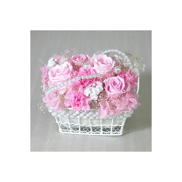 プリザーブドフラワー 真珠とバラの淑女　バラ ばら 薔薇　誕生日の花 ギフト プレゼント ブリザードフラワー 贈り物 クリスマス プレゼント お歳暮