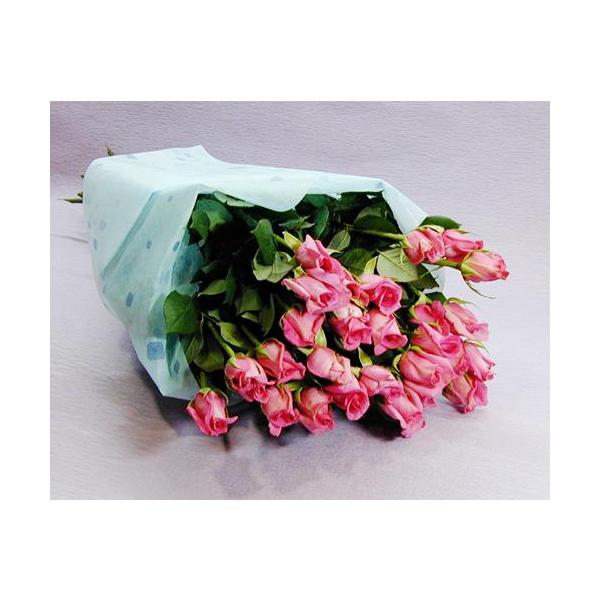 バラ ギフト 誕生日の花 薔薇 ピンク バラ 花束 30本 秀2L バースデー ギフト プレゼント 贈り物 クリスマス プレゼント お歳暮 爆買