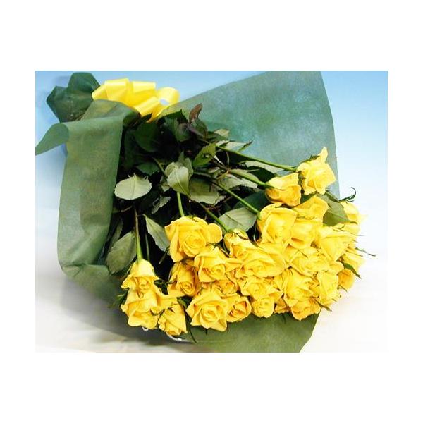 バラ ギフト　誕生日の花 薔薇 黄 バラ 30本 花束 バースデー ギフト プレゼント 贈り物 クリスマス プレゼント お歳暮 爆買