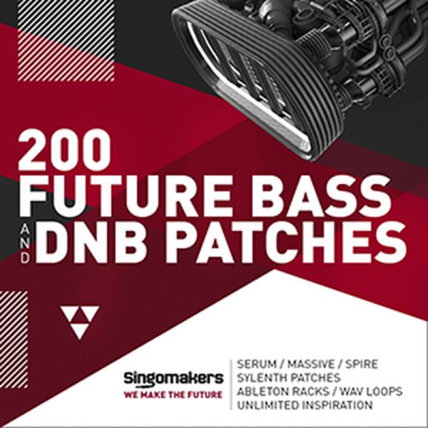 SINGOMAKERS 200 FUTURE BASS &amp; DNB PATCHES(オンライン納品)(2時間以内に納品)
