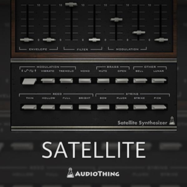 MoogSatelliteを収めたKONTAKT音源『SATELLITE』は、70年代半ばに登場した希少であまり知られていないMoogシンセサイザーをサンプリングしたKONTAKTライブラリです。Satelliteは1つのVCOと限られたモ...