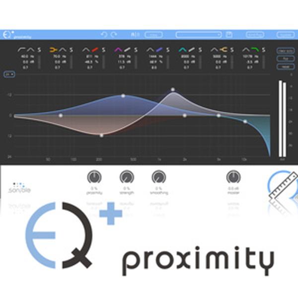 SONIBLE 【ソニブルプラグイン・エフェクトセール！】PROXIMITY:EQ+(オンライン納品)(2時間以内に納品)