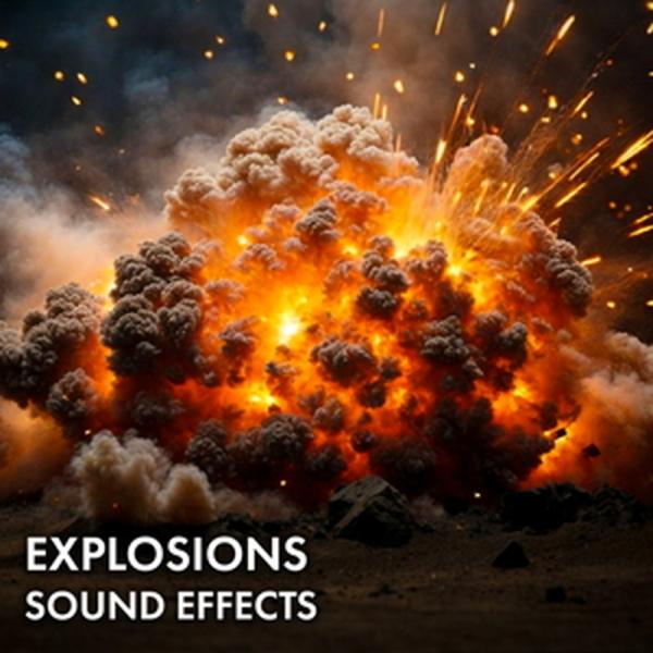 SOUND IDEAS 【サウンドイデアマンスリーセール！】EXPLOSIONS SOUND EFFECTS(オンライン納品)(2時間以内に納品)