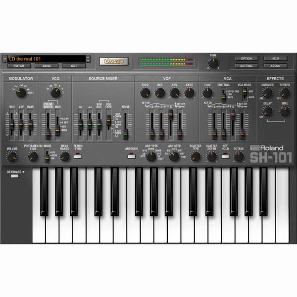 Roland SH-101 Software Synthesizer [Lifetime Key] (ローランド)(ソフトシンセ)(オンライン納品)(2時間以内に納品)