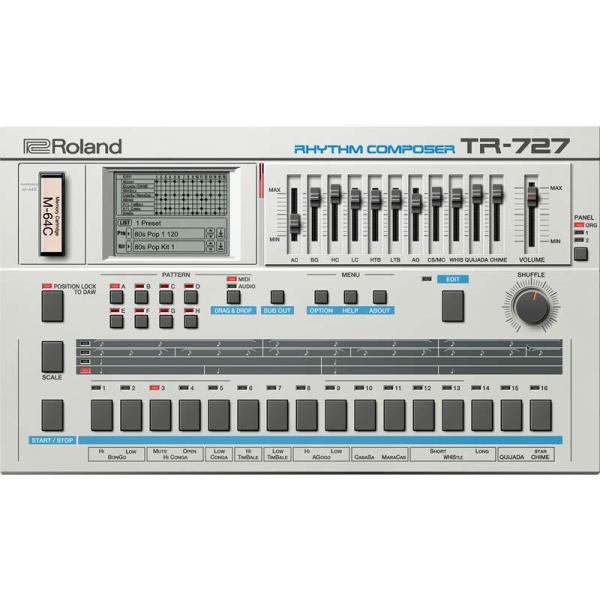 Roland TR-727 Software Rhythm Composer [Lifetime Key] (ローランド)(ソフトシンセ)(オンライン納品)(2時間以内に納品)