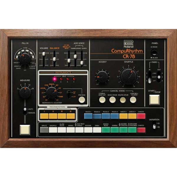 Roland CR-78 [Lifetime Key]  (ローランド)(ソフトシンセ)(ドラムマシン)(オンライン納品)(2時間以内に納品)