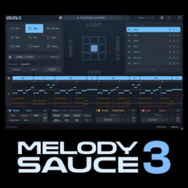 EVABEAT MELODY SAUCE 3 / UG (メロディーソース3)(AIソフトウェア)(メロディ)(コード進行)(ベースライン)(オンライン納品)(2時間以内に納品)