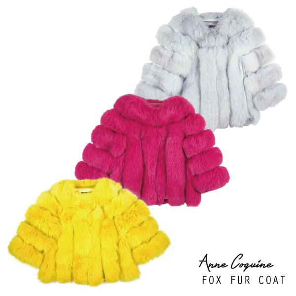 AnneCoquine フォックスファー コート （7004） : アンコキーヌYahoo
