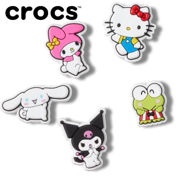 crocs（クロックス） ジビッツ Hello Kitty 5pck ハローキティ アンド