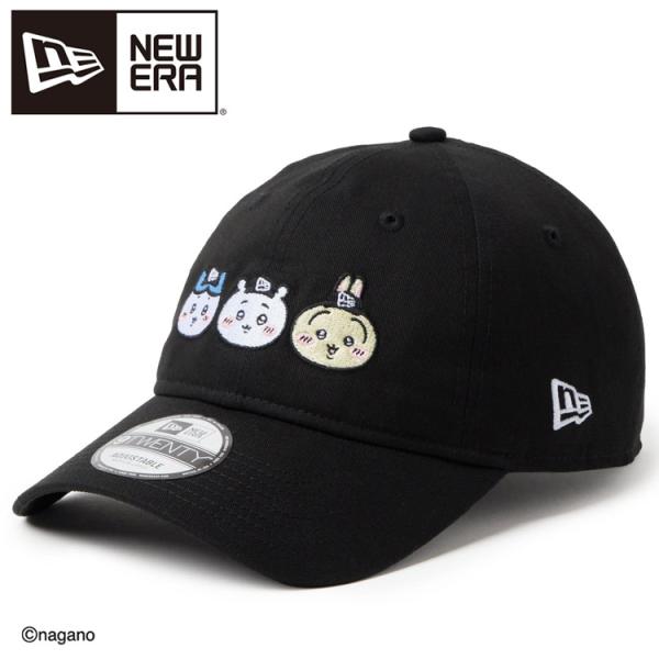 ニューエラ 9TWENTY ちいかわ ちいかわ ハチワレ うさぎ ブラック 14864520 レディース