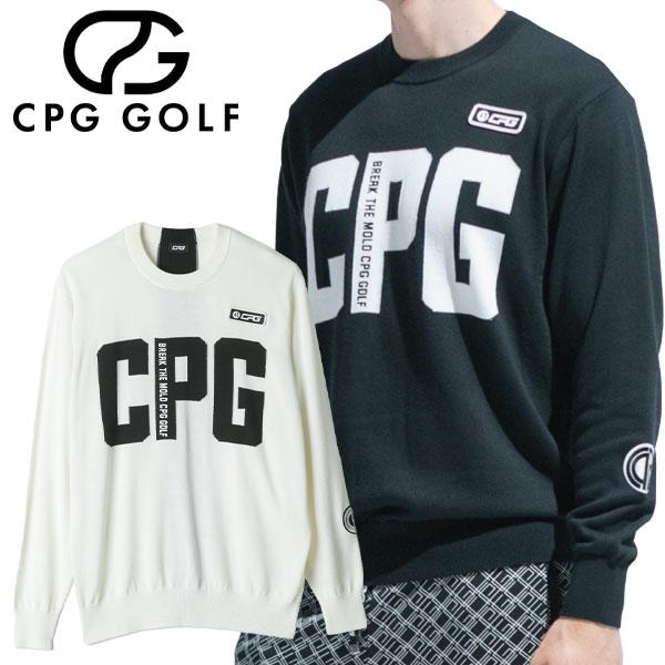CPG GOLF CPG GOLF BIGロゴセーター メンズ ゴルフウェア 2308-23101