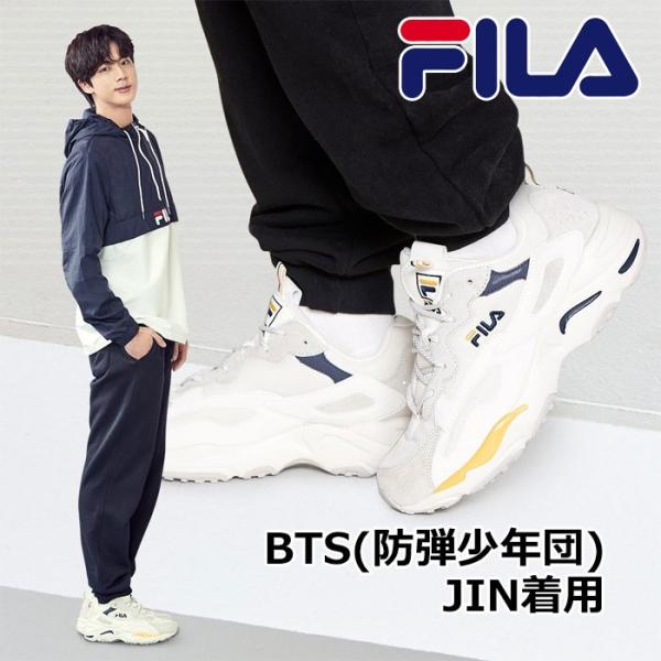 Fila Bts フィラ シューズ スニーカー Jin着用モデル Mff5119 レディース 年春夏 Mff5119 1461 アネックススポーツ 通販 Yahoo ショッピング
