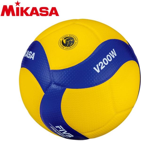 ミカサ バレーボール 国際公認球 検定球5号 V200W